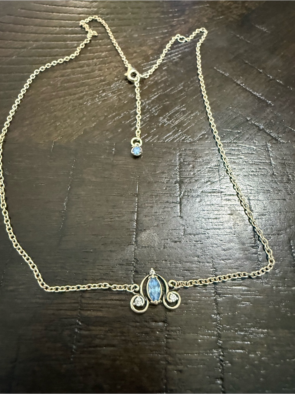 Pandora Cinderella’s Carriage Necklace - Retired Style